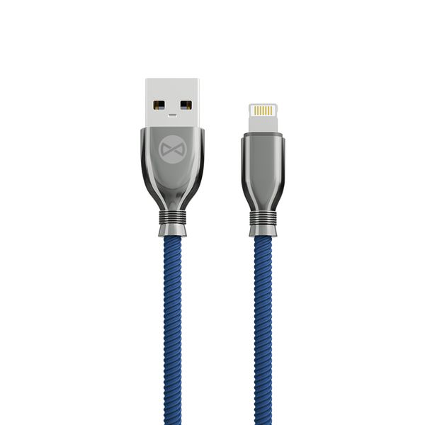 Kábel Forever Tornado USB - Lightning 1,0 m 3A tmavomodrý