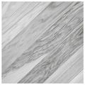 vidaXL Samo-lepiace podlahové dosky Šedý pruhovaný 30,5 x 30,5 cm