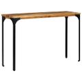 vidaXL Príručný stolík z recyklovaného dreva 120x35x76 cm
