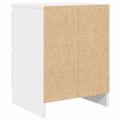 vidaXL TV skrinka biela 40x35x54 cm spracované drevo