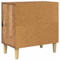 vidaXL Mačka Dom Staré drevo 51 x 30 x 52 cm Kompozitné drevo