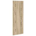 vidaXL Vešiak na stenu Nástenná montáž Sonoma dub 30 x 1,5 x 80 cm
