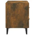 vidaXL Nočné stolíky 2 ks dymový dub 40x35x47,5 cm