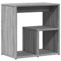 vidaXL Príručný stolík sivý dub sonoma 50x30x50 cm spracované drevo