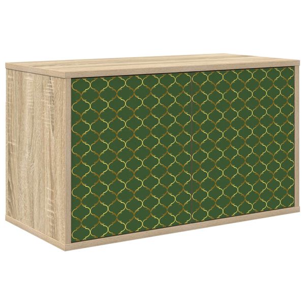 vidaXL Nástenný TV kabinet GELEEN 69 x 33 x 40 cm Dub sonoma