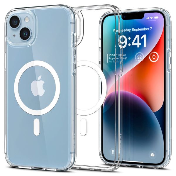 Puzdro Spigen Ultra Hybrid Magsafe pre iPhone 14 6,1" biele