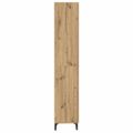 vidaXL Highboard Remeselný dub 69,5 x 34 x 180 cm Kompozitné drevo