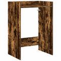 vidaXL Kabinet na práčku Dymová dub 67,5 x 48 x 97 cm Kompozitné drevo