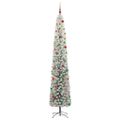 vidaXL Umelý vianočný stromček Zelená 300 cm PVC, oceľ a plast