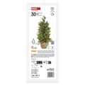 LED stromček, 50 cm, vonkajšia aj vnútorná, teplá biela, časovač