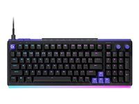 Logitech G G512 X 98 - Klávesnica - podsvietenie - USB - QWERTY - Medzinárodná angličtina - klávesový spínač: Linear - čierna