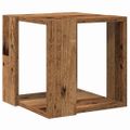 vidaXL Konferenčný stolík Staré drevo 32 x 32 x 30 cm Kompozitné drevo