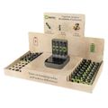 Stojan GP ReCyko Standard / 1×nabíjačka GP + dok / 16×AA + 16×AAA / 1×USB-A adaptér