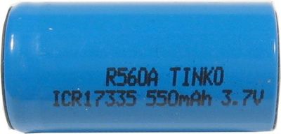 Nabíjacia Li-Ion batéria ICR17335 3,7V/550mAh TINKO