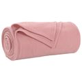 vidaXL Prikrývky na hodenie 6 ks Ružová 240 x 220 cm 4.44 kg Flís