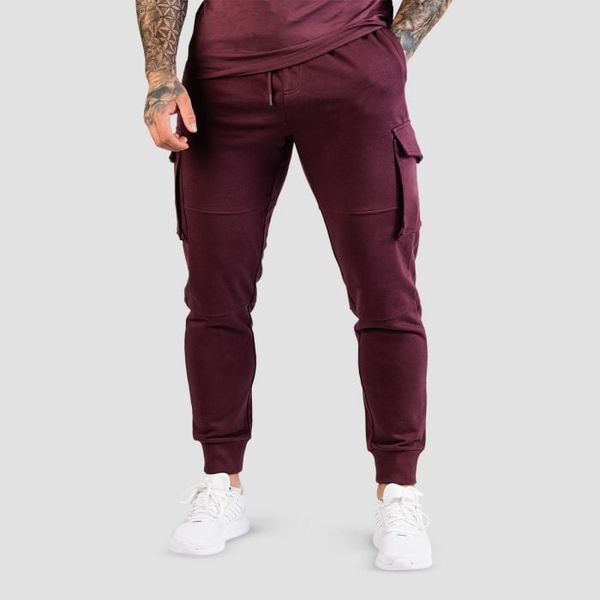 Tepláky TRN Eggplant - GymBeam, veľkosť L, veľkosť oblečenia L