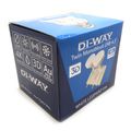 DI-WAY LNB MONOBLOCK TWIN 0,1dB 4,3st, WHITE LEOPARD LINE