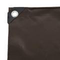vidaXL Tarpaulin 650g / m² Hnedá 5 x 8 m Plátno s PVC povrchom