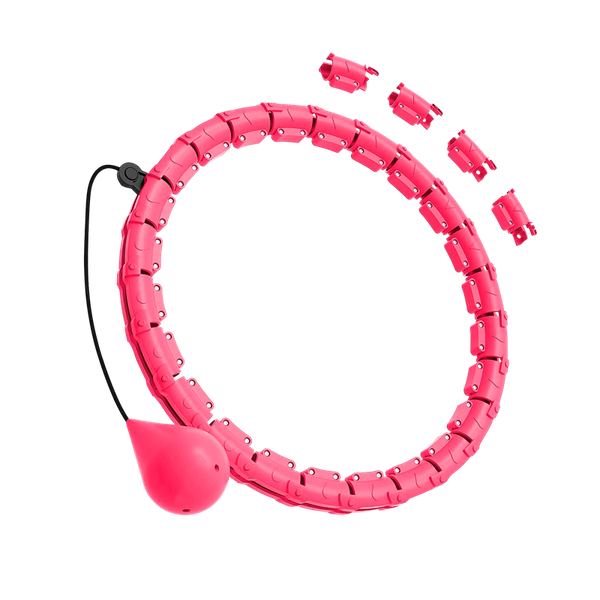 Hula hoop REBEL ACTIVE RBA-3065-PK so závažím