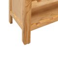 vidaXL Skrinka na víno 72x32x90 cm, dubový masív