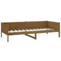 vidaXL Denná posteľ medovohnedá masívna borovica 90x200 cm
