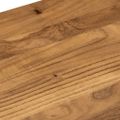 vidaXL Jedálenská lavica 110x40x46 cm masívne akáciové drevo a oceľ