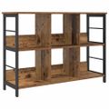 vidaXL Regál na knihy 6 úrovní 102 x 32 x 72,5 cm Kompozitné drevo