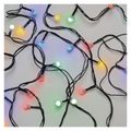 LED vianočný cherry reťaz – guľôčky, 48 m, vonkajší aj vnútorný, multicolor, časovač
