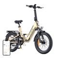 Elektrický bicykel ENGWE L20 3.0 BOOST 250 W s 16-palcovými kolesami (zlatý)