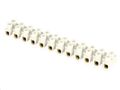 Skrutková svorkovnica 12× 4–6mm2, 450 V, biela, EMOS A4102