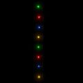 vidaXL LED reťaz, 300 diód, farebná 30 m, PVC