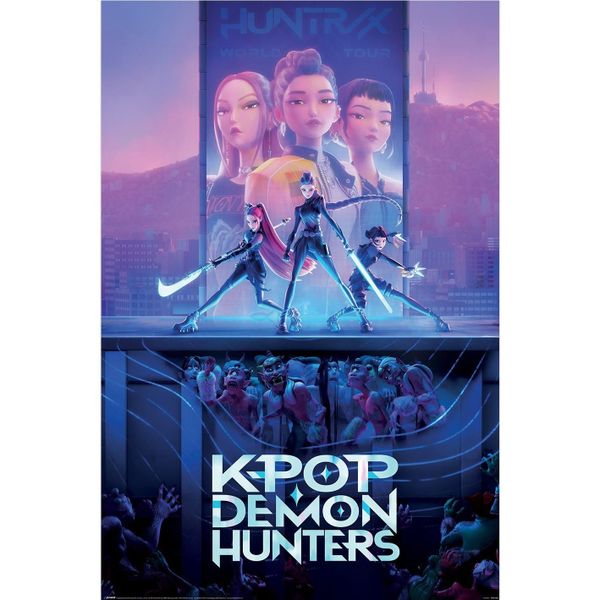 Plagát KPop Demon Hunters - Key Art