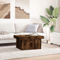 vidaXL Konferenčný stolík dymový dub 100x55x40 cm kompozitné drevo
