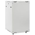vidaXL 15U Nástenná serverová skriňa 19" IP20 sivá 60x60x100 cm