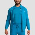 Mikina so zipsom Limitless Aquamarine - GymBeam, veľkosť S, veľkosť oblečenia S