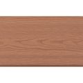 vidaXL Oplotenie 10 štvorcových 1 šikmý panel drevoplast 1843x187 cm hnedé
