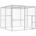 vidaXL Klietka pre mačky 3x3x2,5 m, pozinkovaná oceľ