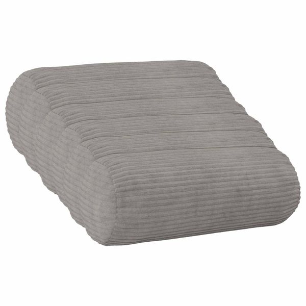 vidaXL Poťah na podložku 6 pcs HEERLEN Svetlosivá Ø 15 x 40 cm