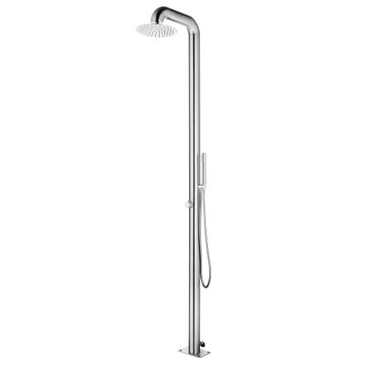 vidaXL Záhradná sprcha 225 cm nehrdzavejúca oceľ