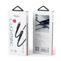 Yesido kábel CA115PD 27W type-c/lightning 3M 1,67a čierny