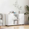 vidaXL Servírovacia skriňa FLORIN 88,5 x 30,5 x 55,5 cm