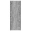vidaXL Knižnica sivý dub sonoma 67x24x161 cm spracované drevo