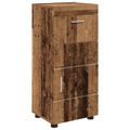 vidaXL Set kabinetov do kúpeľne TULUM Staré drevo 37 x 31,5 x 82 cm