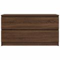 VidaXL TV skrinka Hnedý Dub 100x35x54 cm Drevo