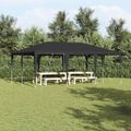 vidaXL Párty stan Antracit 600 x 400 x 266 cm Polyetylén a oceľ