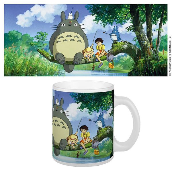 Hrnček Studio Ghibli - Totoro Fishing