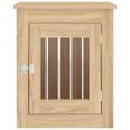 vidaXL Nábytková prepravka pre psa dub sonoma 55x75x65 cm kompoz.drevo