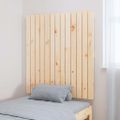 vidaXL Nástenné čelo postele 82,5x3x90 cm masívna borovica