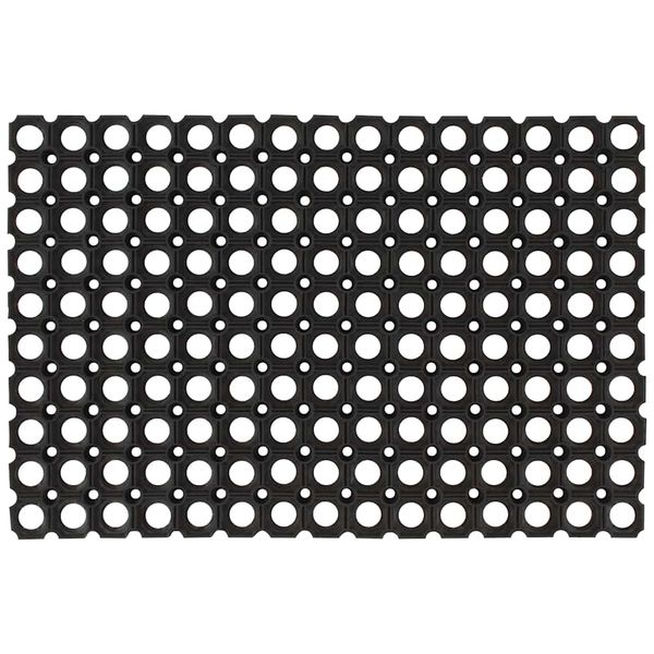 vidaXL Gumené rohože 5 ks 22 mm 40x60 cm