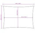 vidaXL Tieniaca plachta, oxford, obdĺžniková 3x5 m, antracitová